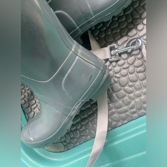 Hunter Boots Original Dark Slate Tall Rain Boots,         size 7 W, 6 M - Picture 8 of 13